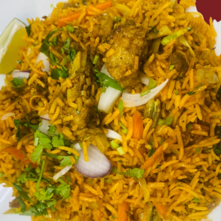 120. Goat Fried Rice.