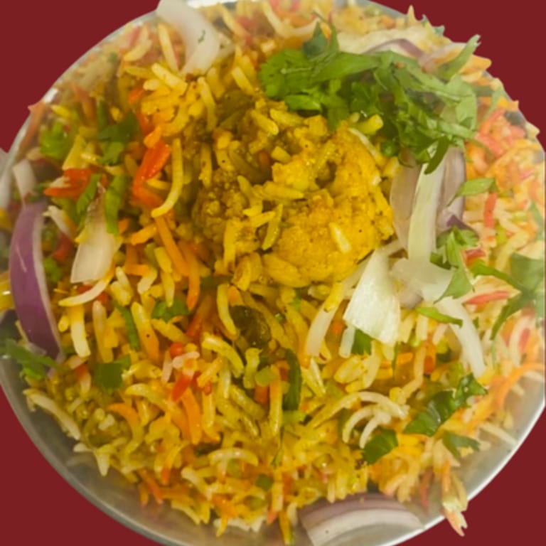 Delicious Vegetable Biryani