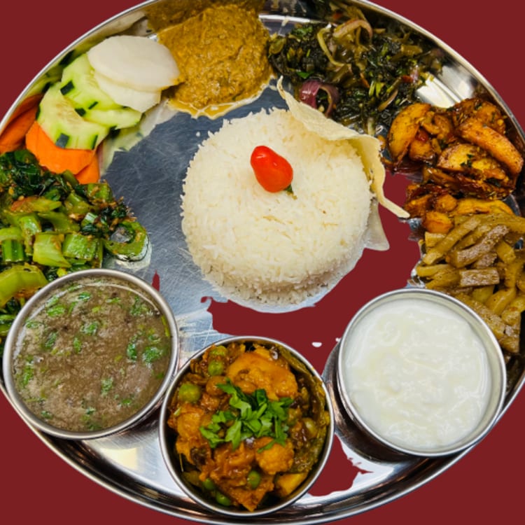 113. Vegetable Thakali.