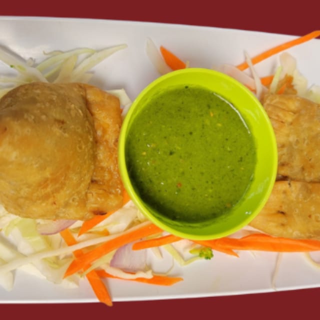 14. Veg Samosa (2pc)