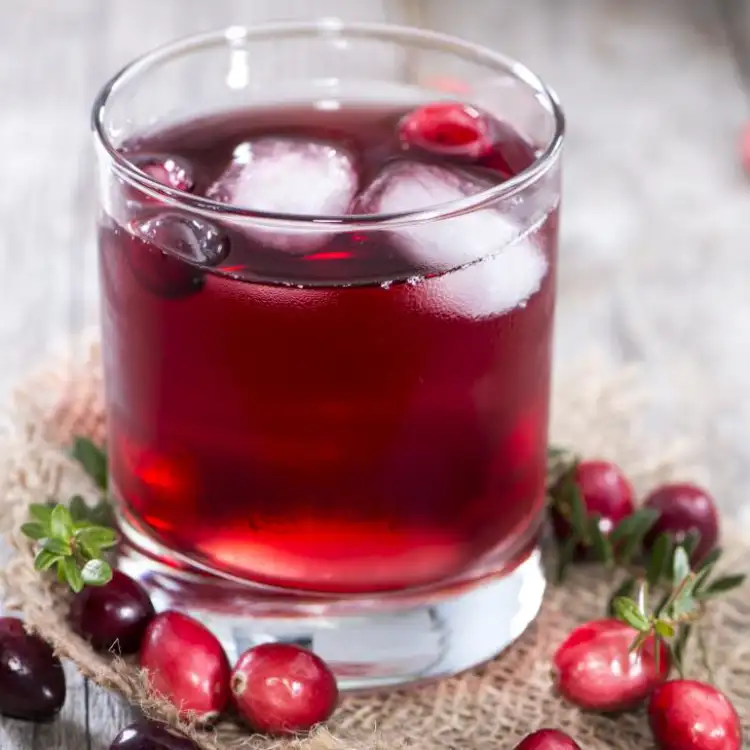 Cranberry Juice.