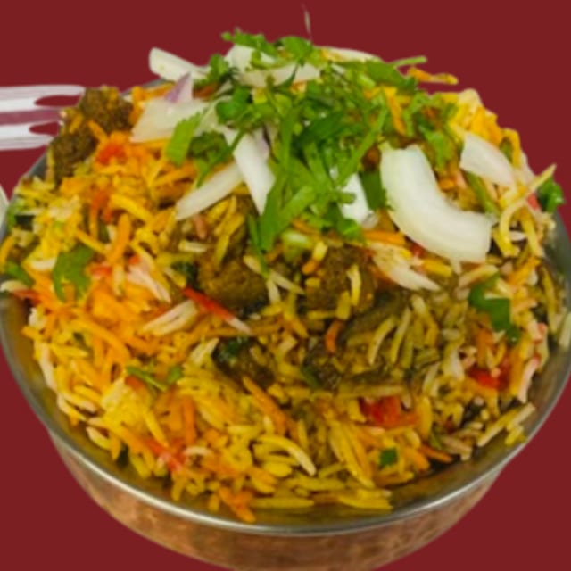 75. Goat Biryani.