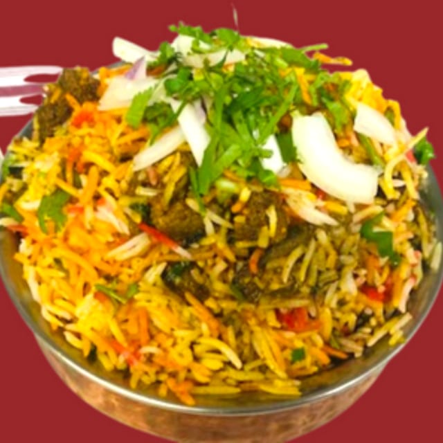76. Lamb Biryani.